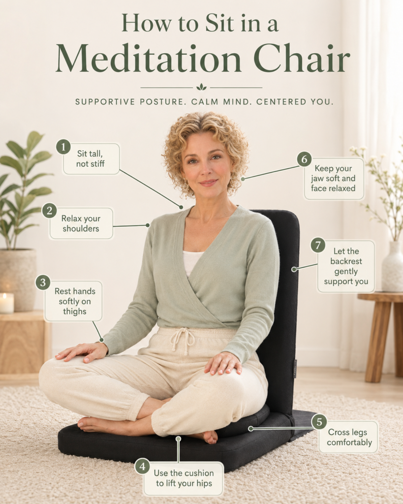 How to Sit in a Meditation Chair